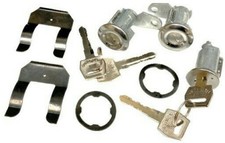 67-69 Mustang Ford Ignition Door Lock Cylinders with Keys picture