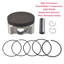 High Performance Ceramic Coated Flat Top Piston .550 For GX200 Predator 212cc  picture