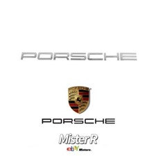 Porsche 911 991 • Text Rear Emblem • Chrome/Silver • 2013-2018 • #99155923502 picture