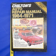 CHILTON’S AUTO REPAIR MANUAL 1964-1971 COLLECTORS EDITION HARDCOVER VG+ #5974  picture