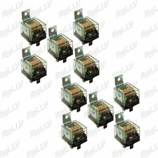 Relay 5 Pin Universal 12V 100 AM For Cars Automotive Truck Alarm Bulb 10 Pieces picture