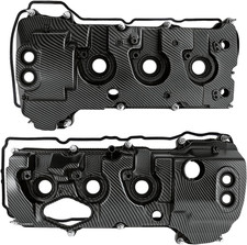 LH & RH Aluminum Valve Covers Set for 2013-2016 Ford F-150 15-17 Expedition 3.5L picture