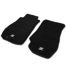 NRG 2PCS FRONT FLOOR MATS PADS LINER CARPET SET FOR 03-09 NISSAN 350Z FMR-350 picture