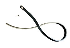 Porsche 65-73 911 73 Carrera RS Door Panel Replacement Leather Pull Strap & Pin picture