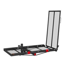 Uimoso Hitch-Mounted Wheelchair Carrier,Adjustable Height, 500LBS Steel Capacity picture
