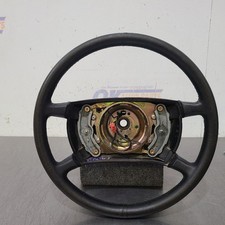 88 1988 MERCEDES-BENZ 560SL 107 TYPE STEERING WHEEL BLACK LEATHER picture