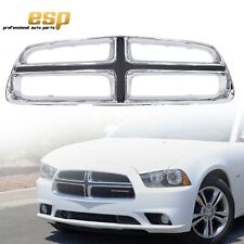 Front Grille Shell Frame Chrome & Black For 2011 2012 2013 2014 Dodge Charger picture