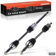 Half-Shaft Assemblies Front Left and Right CV Axle Shaft A-Premium Set 2 picture