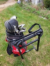Golf Bag Holder for GTW Deluxe Rear Seat Grab Bar, No Drilling, Easy ON/OFF picture