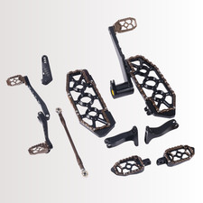 Bronz MX Floorboards Brake Arm lever for For Harley Touring Electra Glide2014-Up picture