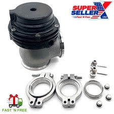 MVS 38mm External Turbo Wastegate Black - Fits Tial Springs & Flange - 22PSI USA picture