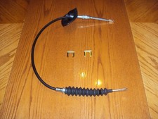 Pontiac GTO Judge LeMans Tempest Shifter Cable & Clips 64 65 66 67 68 69 70 - 72 picture