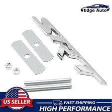1X Front Grille Emblem Badge For SRT Hellcat Chrome Zinc Alloy With Screw picture