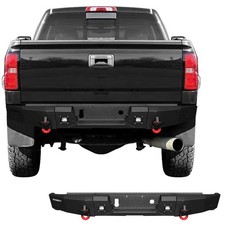 Rear Bumper Fits 2015-2017 Chevy Silverado 2500/2500 and GMC Sierra 2500/3500 picture