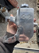 Eddie Motorsports Bolt-On Power Steering Tank Billet Aluminum Nice Condition picture