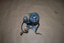 YAMAHA DT100 SPEEDOMETER, IGNITION SWITCH AND BRACKET picture