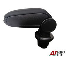 For Mini Cooper R55 R56 R57 Car Armrest Arm Rest Assembly Set Black Leatherete picture