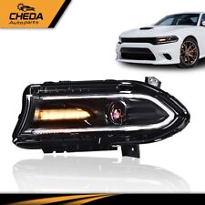 Fit For 2015-22 Dodge Charger LED DRL Projector Headlight Lamp Left Driver Side picture