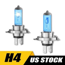 2pcs H4 9003 Halogen Headlight Super Bright Bulbs Kit White 6000K High/Low Beam picture