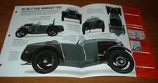1929 Mg M-Type Midget Original Imp Brochure 29 30 31 32 Specs Info Mtype picture