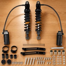 L&R Remote Reservoir Rear Suspensions Shocks For Harley Touring Road Glide 14-up picture