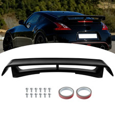 Rear Trunk Spoiler Wing Gloss Black For 2009-2021 Nissan 370Z Z34 Nismo Style picture