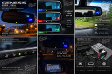 Voltage Meter Mirror Mod for Genesis Coupe & Sedan 2009 - 2014  picture