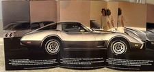 1978 CHEVROLET CORVETTE SALES BROCHURE 25th SILVER ANNIVERSARY picture