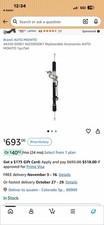 Hydraulic Power Steering Rack and Pinion Assembly. The Number 44250-05061 New picture