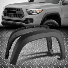[2Pcs] For 16-23 Toyota Tacoma OE Style Matte Black Front Wheel Fender Flares picture