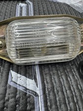 Corvette rear license plate light lamp assembly GM 911908 72 73 NCRS Correct picture