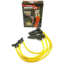 OBX High Power Competition Spark Plug Wires Set 91-99 Saturn DOHC 4pcs Yellow picture