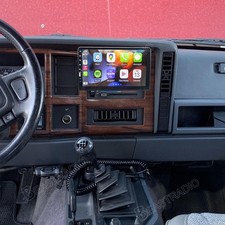 For 1984-1996 Jeep cherokee Carplay Android Auto Single Din Car Stereo Radio+CAM picture