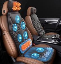 5 in 1 Massage Car Seat Cover Cushion Shiatsu/Cool/Fan/Warm Heat Chair Universal picture