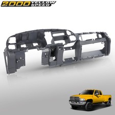 Dash Dashboard Core Structure Frame Single Aux Gray Fit For 98-01 Dodge Ram picture