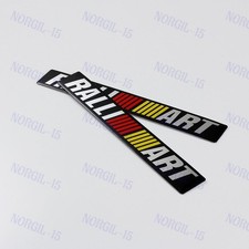 Ralliart Car Fender Hood Sticker Badge Decal Emblem for Mitsubishi Lancer EVO X2 picture
