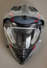 ILM Off Road Motorcycle Dual Sport Helmet Full Face Sun Visor Dirt Bike/ ATV DOT picture