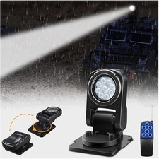 Versatile 360° Remote-Controlled LED Searchlight for Trucks & Boats,  Rated picture