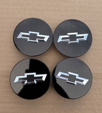 4x Black Wheel Hub Center Cap for Chevrolet Cruze Equinox Impala Malibu Trax New picture