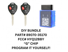 DIY BUNDLE PAIR FOR 2010-20 4 RUNNER VENZA RAV4 YARIS HYQ12BBY G CHIP picture