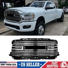 New Chrome Front Bumper Grille Grill For 2019-2024 Ram 2500 3500 4500 Laramie US picture