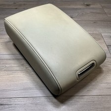 2006-2008 Infiniti FX35 Center Console Beige Leather Lid Armrest Storage OEM picture
