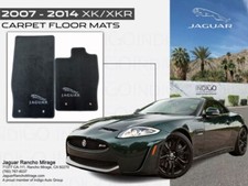 JAGUAR Carpet Floor Mats 07-14 XK XKR Flint C2P2441LFN Genuine picture