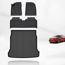 KELSEECS All Weather Floor Mats& Cargo Liner Custom for 2023 Hyundai loniq 6 picture