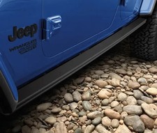 18-27 Jeep Wrangler JL 4-Door Mopar PERFORMANCE Rock Rails w/ STEP 82215165AC picture