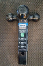 REESE Tri Ball Trailer Tow Hitch Mount Fits 2 