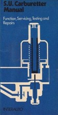 1950-1972 SU Carburetter Interauto Shop Manual H HD HS HS8 Thermo MC2 Carburetor picture