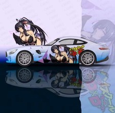 Itasha Custom Car Decals; Anime Inspired Car Decals; Itasha Side Decal,Both Side picture