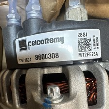 DelcoRemy Alternator 8600308, 28SI, 12V/160A, M12FE25A picture