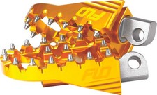 Flo V2 MX Style Footpegs Gold Harley-Davidson Male Mount picture